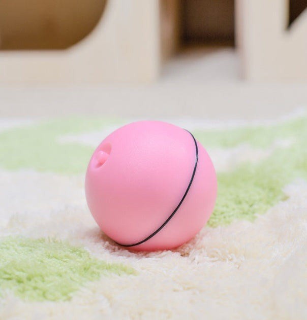 Interactive Electronic Cat Toy Ball with LED Laser