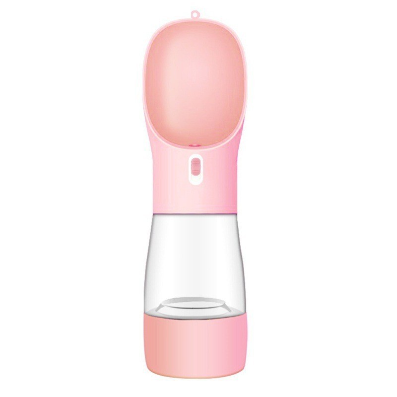 Portable Dog Water Bottle with Feeding Bowl – Ideal for Outdoor Travel and On the Go Hydration