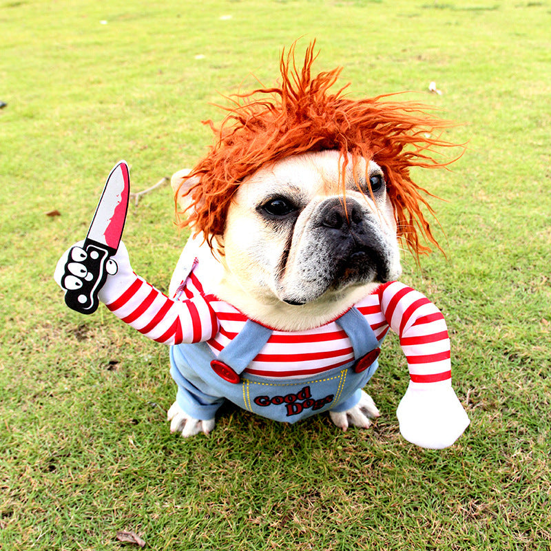 Adjustable Dog Costume – Funny Pet Cosplay Outfit