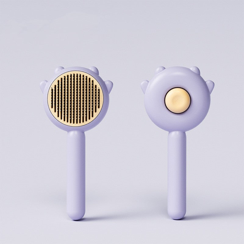 Pet Grooming Brush – Hair Removal & Massage Comb for Cats & Dogs