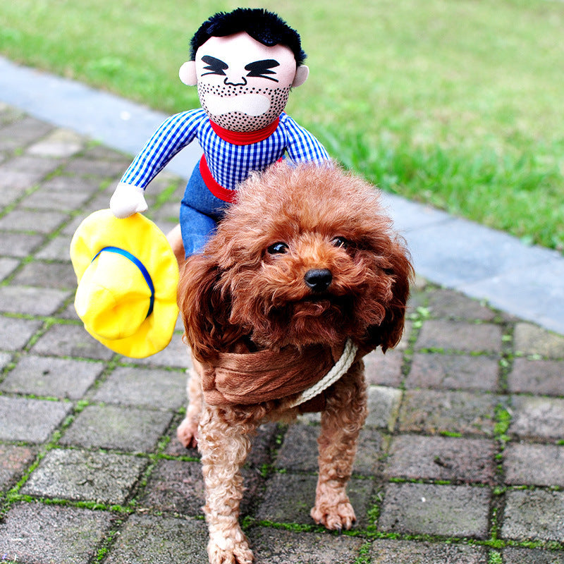 Adjustable Dog Costume – Funny Pet Cosplay Outfit