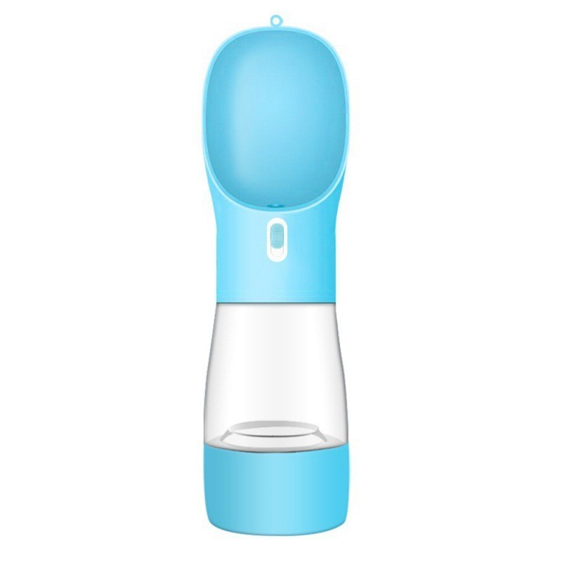 Portable Dog Water Bottle with Feeding Bowl – Ideal for Outdoor Travel and On the Go Hydration