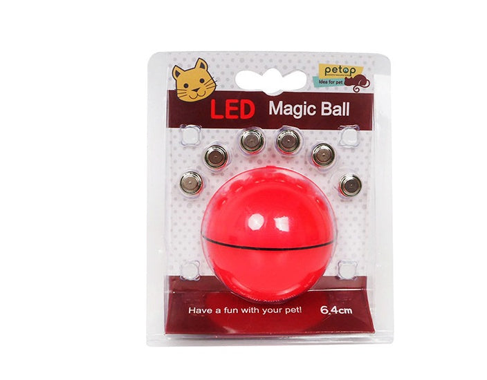 Interactive Electronic Cat Toy Ball with LED Laser