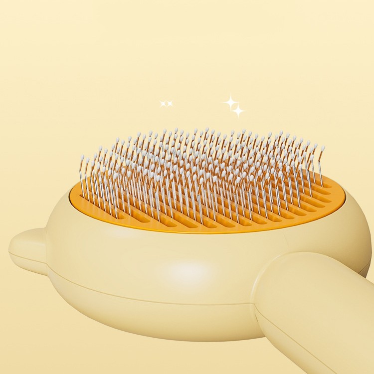 Pet Grooming Brush – Hair Removal & Massage Comb for Cats & Dogs